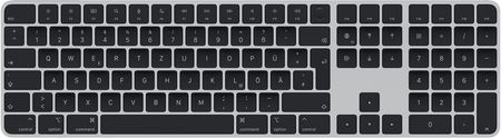 Apple Klawiatura Magic Keyboard z Touch ID i polem numerycznym dla modeli Maca z czipem - czarne klawisze (MMMR3ZA)