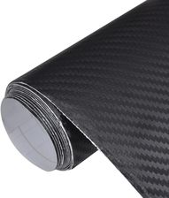 vidaXL Folie samochodowe 3D, 2 szt., czarne, 100x150 + 50x150 cm