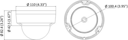 Kamera wandaloodporna IP DS-2CD1121-I(2.8MM)(F) - 1080p Hikvision - zdjęcie 2