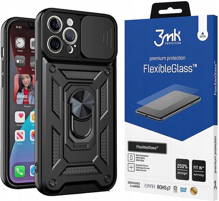 Etui, Case do Iphone 12 Pro Max,+ Szkło 3MK