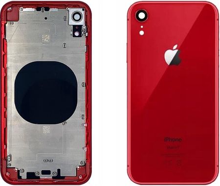 IPhone Xr Korpus Ramka Obudowa Tył Red - Etui na telefon