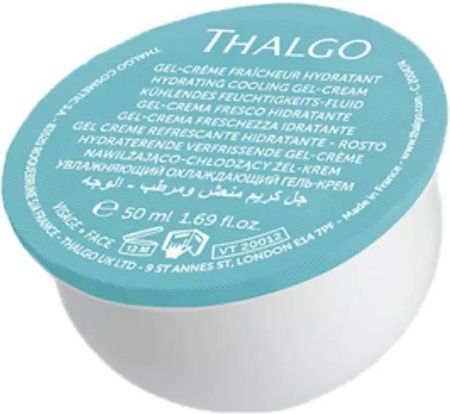 Krem Thalgo Source Marine Hydrating Cooling Gel-Cream Refill nawilżający Uzupełnienie na dzień 50ml