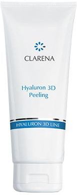 Clarena Hyaluron 3D Peeling Do Twarzy Z Kwasem Hialuronowym Wygładza I Nawilża 100 ml