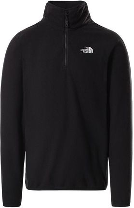 north face fleece 1 4 zip mens black