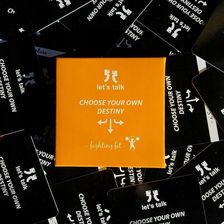 Karty Konwersacyjne Lets talk Fighting fit Choose your own destiny