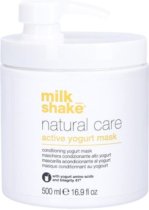 Milk Shake Natural Care Active Yogurt Mask - Maska Silnie Rekonstruująca Zniszczone Włosy 500ml
