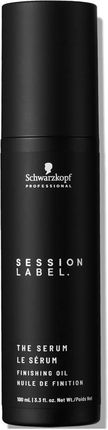 Schwarzkopf Session Label Serum Finishing Oil Olejek Wygładzający I Regenerujący Końcówki Włosów 100 ml