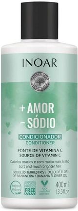 Inoar Amor Sodio Source Of Vitamin C Conditioner Odżywka Wzmacniająca i Odżywiająca Włosy 400 ml