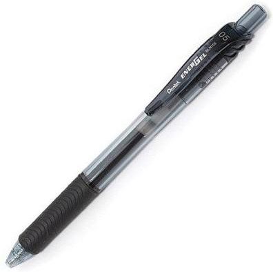 Pentel Cienkopis Kulkowy Bln105 Czarny Z Płynnym Tuszem Żelowym 0.5Mm