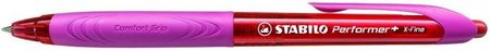 Stabilo Długopis Performer+ 0.35Mm Czerwony/Różowy 328/3-40