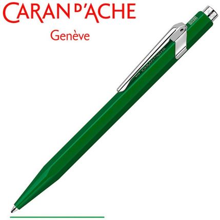 Caran D&#039 Ache Długopis 849 Classic Line M Zielony Z Zielonym Wkładem
