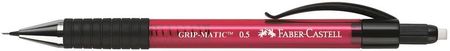 Faber Castell Ołówek Automatyczny Grip-Matic 0.5Mm Czerwony Fc137521 Faber-Castell