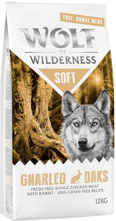 Wolf Of Wilderness Soft Gnarled Oaks Kurczak I Królik Z Wolnego Wybiegu 5X1Kg