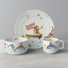 Zdjęcie Villeroy&Amp Boch Villeroy&Boch Zestaw 3 El. Dla Dzieci Happy As A Bear - Nowe Warpno