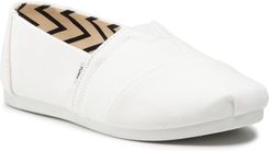 Półbuty TOMS - Alpargata 10017739 White Reycled Cotton Canvas