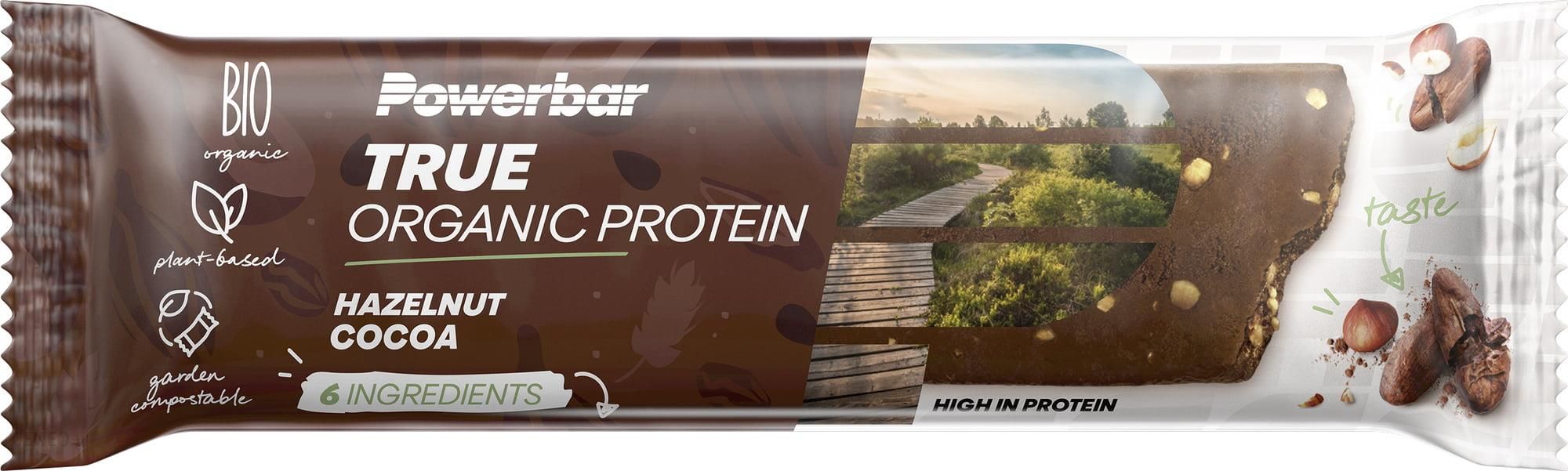 Powerbar True Organic Protein Batonik Bio Hazelnut Cocoa 45G - Ceny i  opinie 