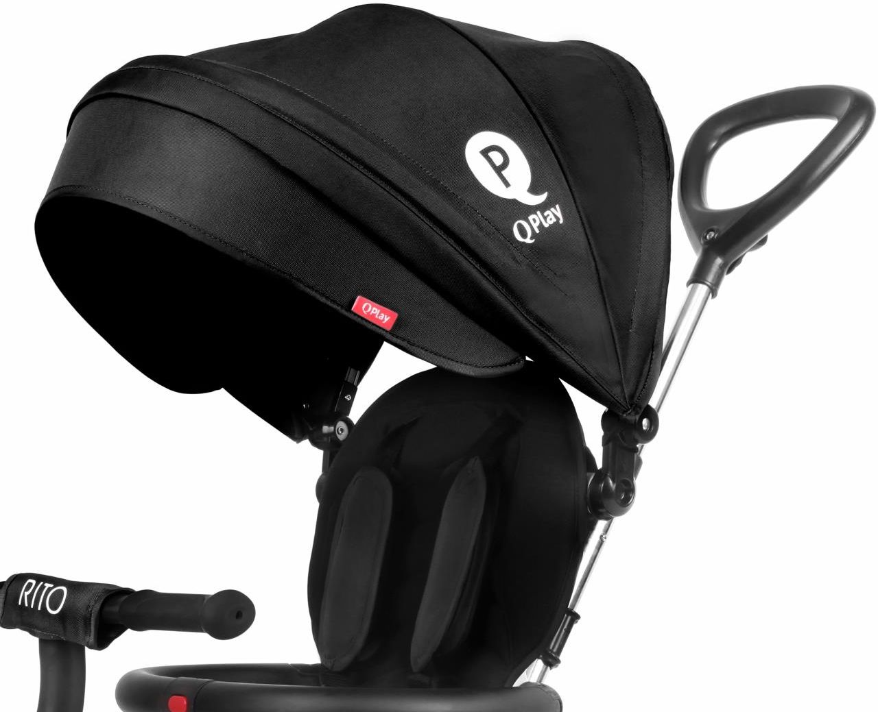 QPLAY – Andador Träljko Rito Plus En Color Negro – Diseño Infantil Para Aprender A Caminar Con Estilo Y Seguridad