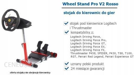 Wheel Stand Pro V2 Czarny dla kierownic Logitech i Thrustmaster