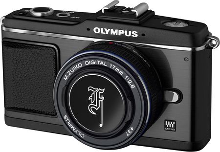 Olympus PEN E-P2 Czarny + 17mm