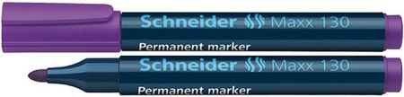 Schneider Marker Permanentny Maxx 130, Okrągły, 1-3Mm, Fioletowy