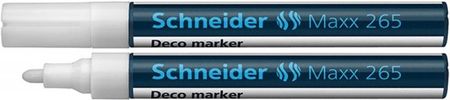 Schneider Marker Kredowy Maxx 265 Deco, Okrągły, 2-3Mm, Biały