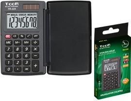 Toor Kalkulator Kieszonkowy Tr-225 8-Poz. Z Klapką 120-1856