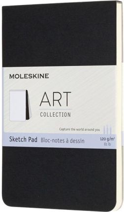 Moleskine Art Sketch Pad Album P (9X14 Cm), 48 Stron, Czarny