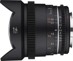 Samyang 14mm T3.1 VDSLR MK2 Nikon F - Obiektywy do kamer