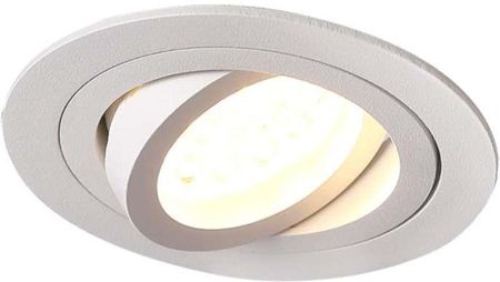 Maxlight Podtynkowa LAMPA sufitowa SIGNAL I metalowa OPRAWA oczko do zabudowy białe (H0084)