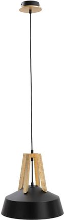 Ket Loftowa LAMPA wisząca skandynawska OPRAWA metalowy zwis czarny (KET648)