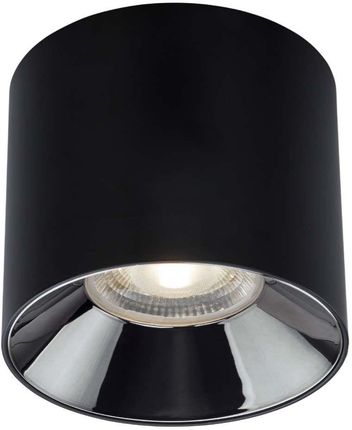 Nowodvorski LAMPA sufitowa IOS metalowa OPRAWA downlight LED 40W 3000K tuba czarna (8724)