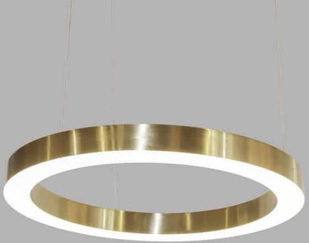 Copel LAMPA wisząca okrągła OPRAWA zwis LED 50W 3000K ring do salonu złoty (CGBOLRING80)