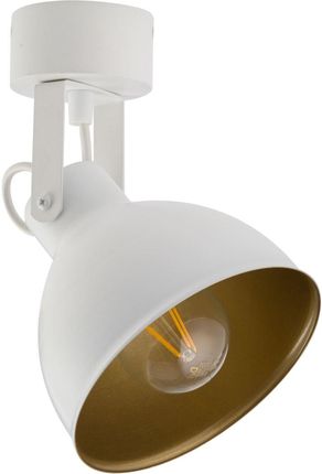 Sigma Natynkowy plafon metalowy MARS do salonu biały (32267)
