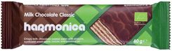 Harmonica Wafelek Z Kremem mleczno Kakaowym W Polewie mlecznej Czekolady Bio 40g
