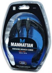 Manhattan Kabel IEEE 1394 FireWire 4-Pin/4-Pin 3m LUX (380553)