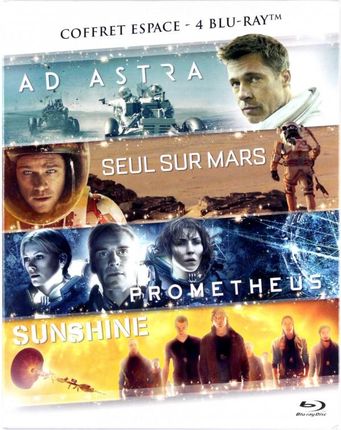 Sunshine / Prometheus / The Martian / Ad Astra (W stronę Słońca / Prometeusz / Marsjanin / Ad Astra) (BOX) (4xBlu-Ray)