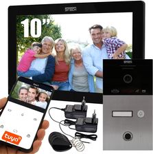 5Tech Wideodomofon Sterowany Smartfonem Czarny Monitor 10