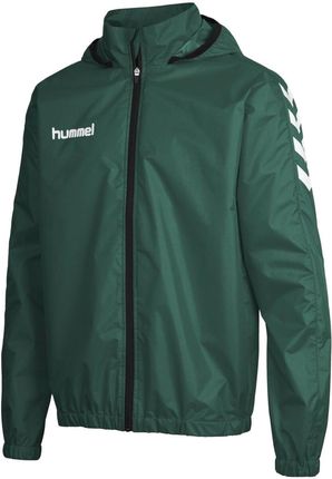 Hummel Core Spray Jacket Biały Zielony