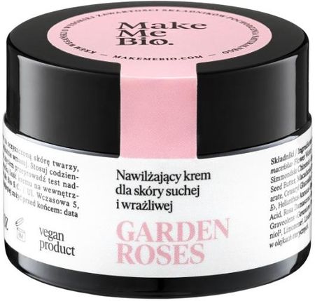 Krem Make Me Bio Garden Roses nawilżający do skóry suchej i wrażliwej na dzień 30ml