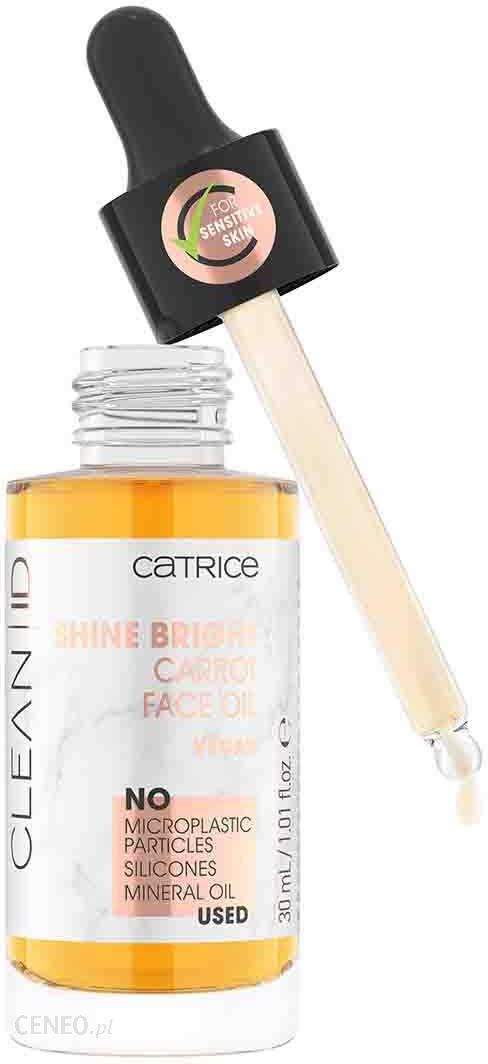 Catrice Clean 30ml twarzy Carrot ceny Opinie marchewkowy - do na Shine Bright ID i olejek
