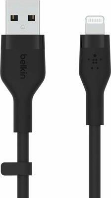 Belkin Kabel USB - Lightning Silicone 1 m Czarny