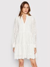YAS Sukienka codzienna Holi 26027162 Biały Regular Fit - zdjęcie 1