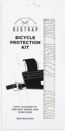 Restrap Naklejki Ochronne Na Ramę Bicycle Protection Kit Czarny