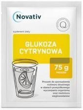 Zdjęcie Novativ Glukoza cytrynowa proszek 75g - Września