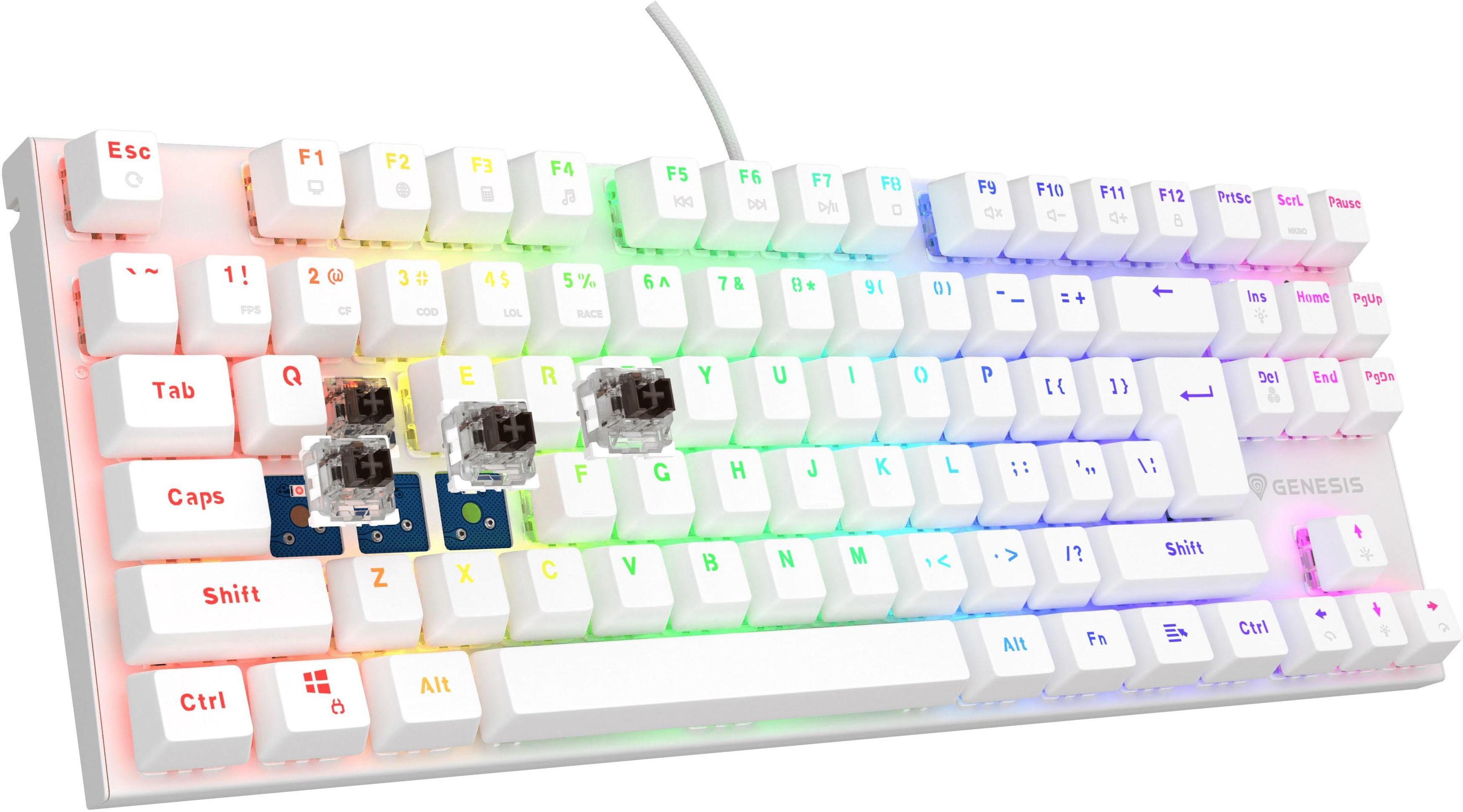 Klawiatura Genesis Thor 303 TKL RGB (NKG-1862) - Opinie i