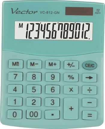 Kalkulator Vector Smart 3724 KAV VC-812 GN