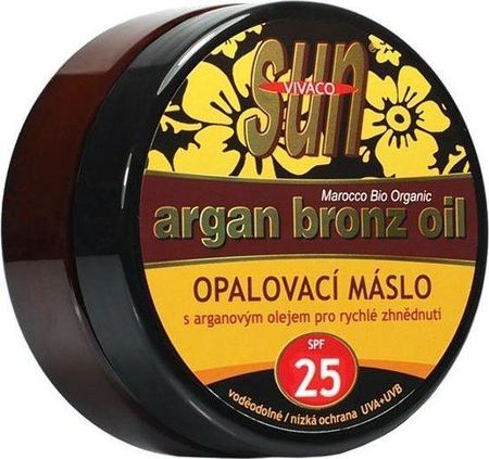 Vivaco Sun Argan Bronz Oil Spf25 Preparat Do Opalania Twarzy 200Ml