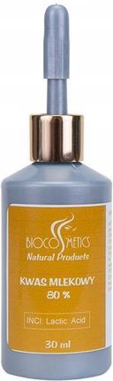 Biocosmetics Kwas L-Mlekowy - Lactic Acid 80 % 30ml