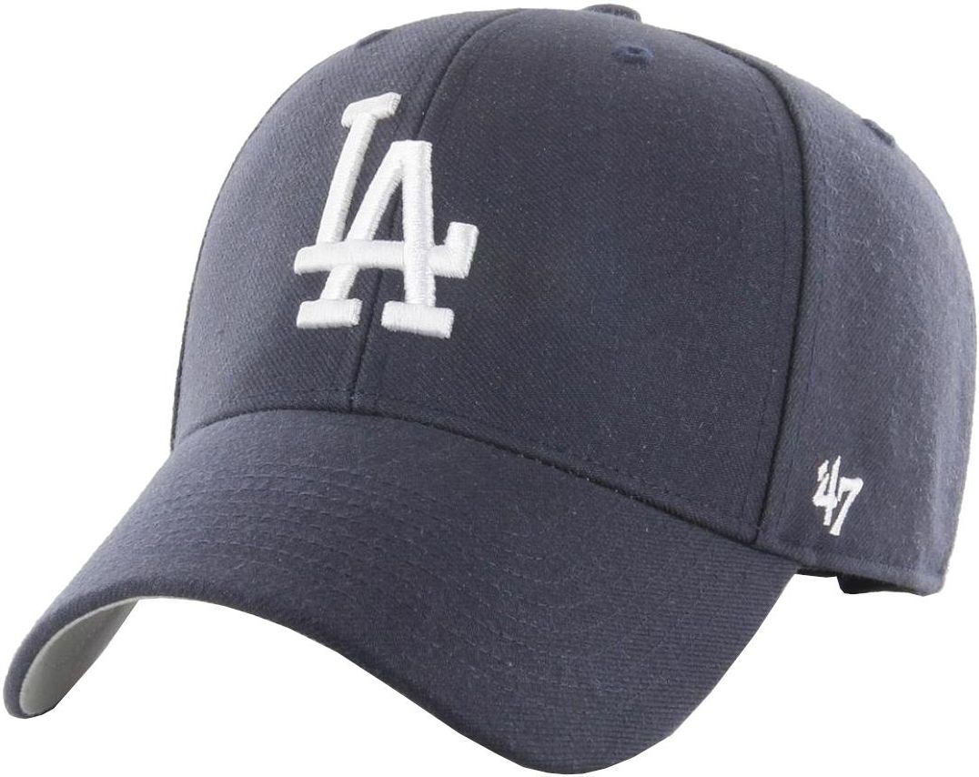 47 Brand Los Angeles Dodgers Cap B-MVP12WBV-BN, Unisex, czapki z daszkiem,  Beige/Blue