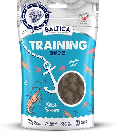 Baltica Training Snacks Z Krylem I Krewetką 200G